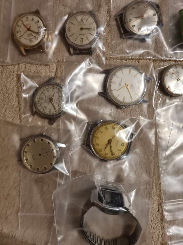 Lot of watches and parts