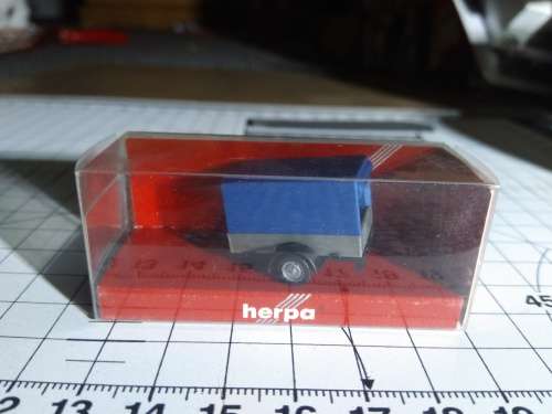 HERPA Canvas Car Trailer HO Scale - 1/87