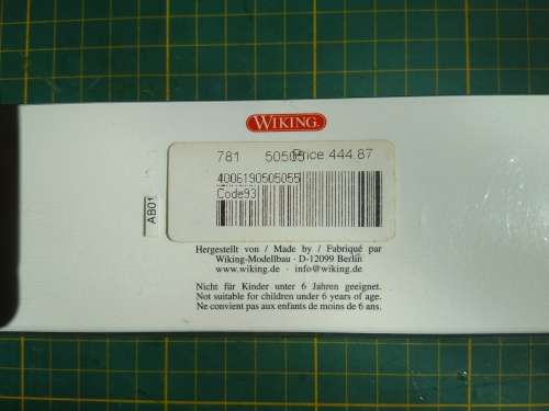 WIKING Mercedes-Benz Heavy Haulage Truck 1/87