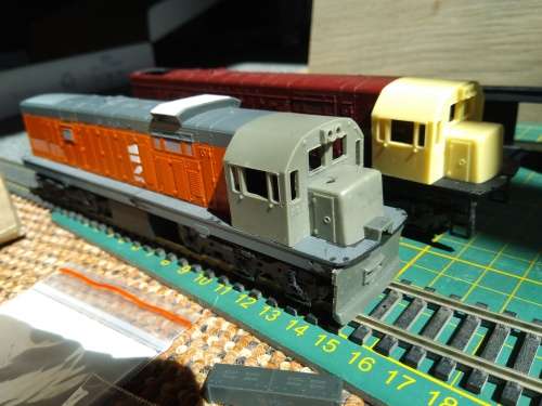 Frateschi SAR Spoornet Locomotives Bodies Lot modded