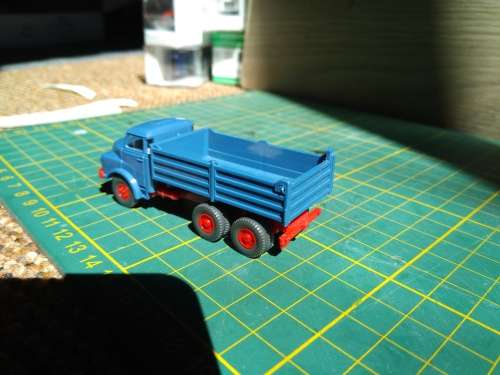 WIKING MAN Dump Truck HO Scale - 1/87