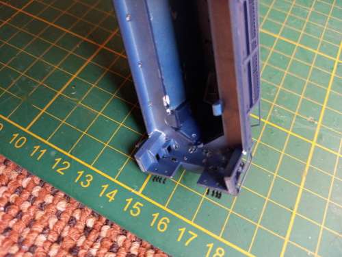WALTHERS Proto 2000 EMD GM SD7 Body Shell Damaged HO Scale - 1/87