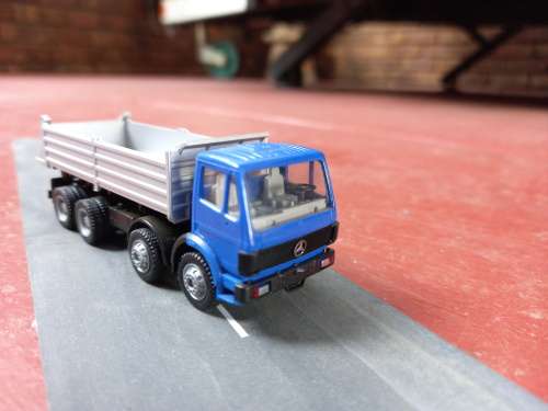 HERPA Mercedes-Benz 3538 Dump Truck HO Scale - 1/87
