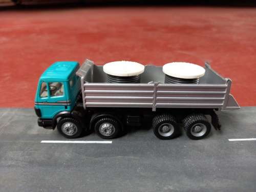 HERPA Mercedes-Benz 3538 Dump Truck HO Scale - 1/87
