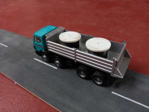 HERPA Mercedes-Benz 3538 Dump Truck HO Scale - 1/87