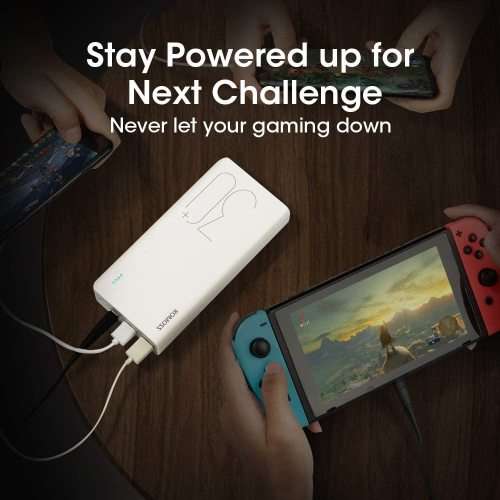 Romoss Sense 8+ 30000MAH QC Type- C Power Bank - White