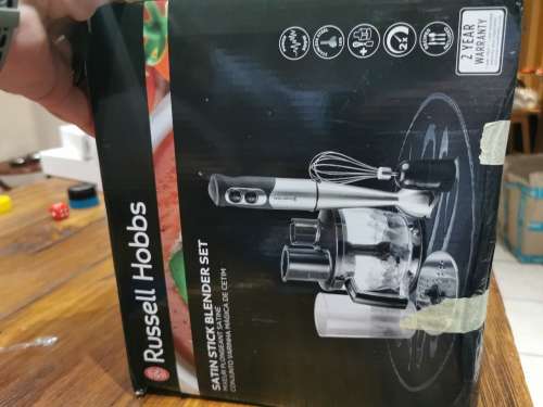 Russell Hobbs 500w satin stick blender set