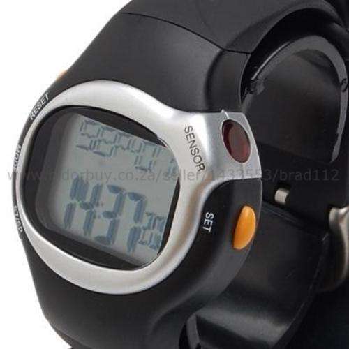 6 in 1 Sports Exercise Watch with Pulse + Calorie Reader