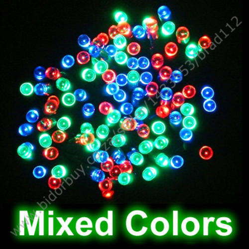 14 Meter - Colorful LED solar power string fairy lights (2 mode 100 LED 14M)