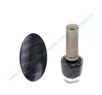 Magnetic Nail Polish 15ml (Black) (In Stock)