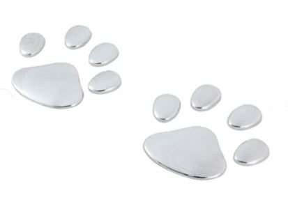 Alloy Decal - Dog Paws