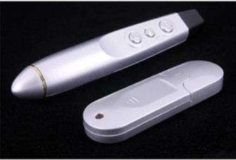 USB Wireless Laser Presenter (Silver) (Powerpoint Word Pointer)