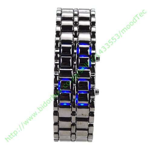 Dark Samurai - Japanese Style Inspired Blue LED Watch