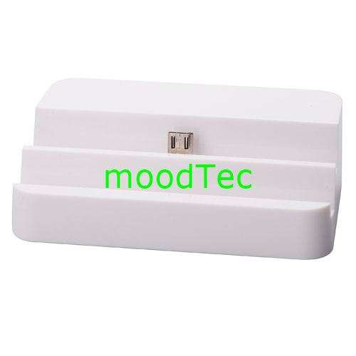 Data Sync / Docking Station for Samsung Galaxy S4 i9500 - White