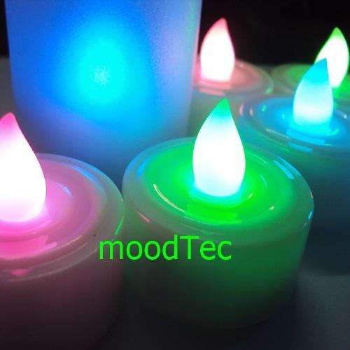 1pcs Blow Out Tea Light LED Candle (7 colour changing)