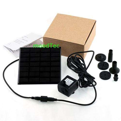 Solar Power Water Pump Garden Fountain - (Local Shipping)