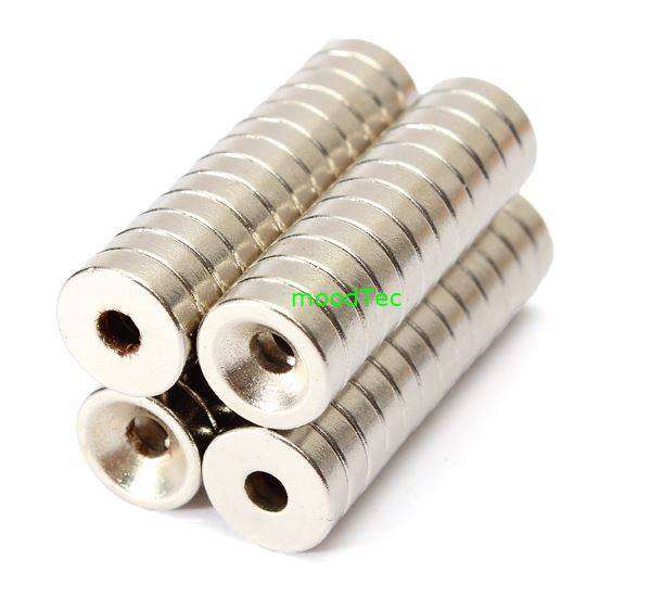 50pcs N50 D10*3MM Strong Ring Magnets Rare Earth Neodymium