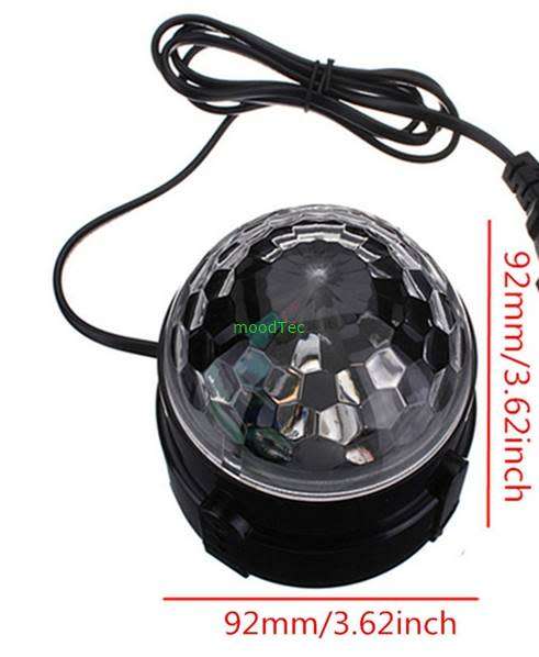 Sound Activated Mini LED Party Disco Club DJ Light Home Stage Light (In Stock)