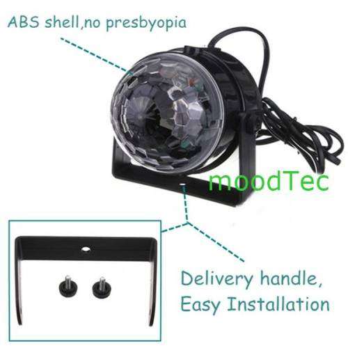 Sound Activated Mini LED Party Disco Club DJ Light Home Stage Light (In Stock)