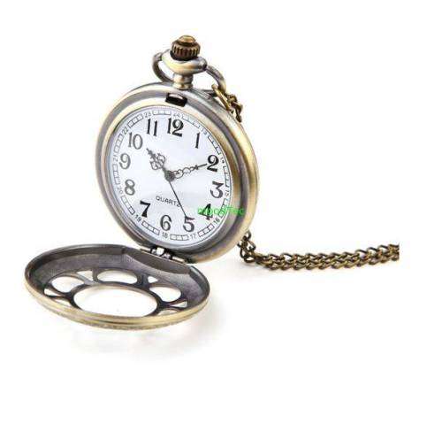 Steel Pocket Watch (In Stock)