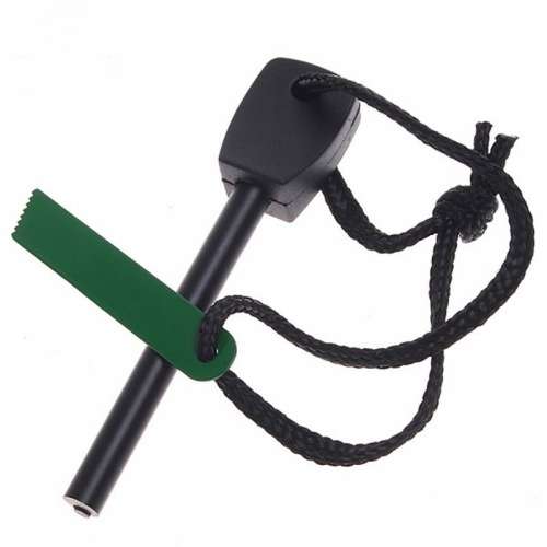 Magnesium Rod + Metal Blade Flint Kit (Survival Fire Starter) (Local Shipping)
