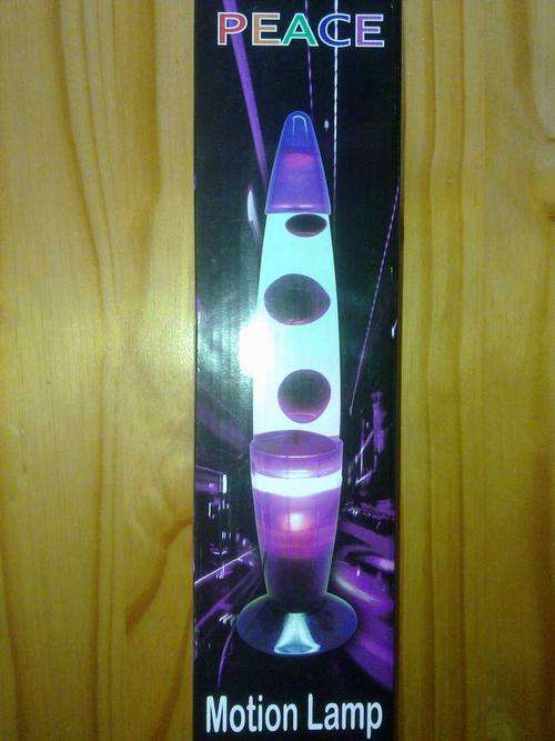 Lava Lamp / Peace motion lamp