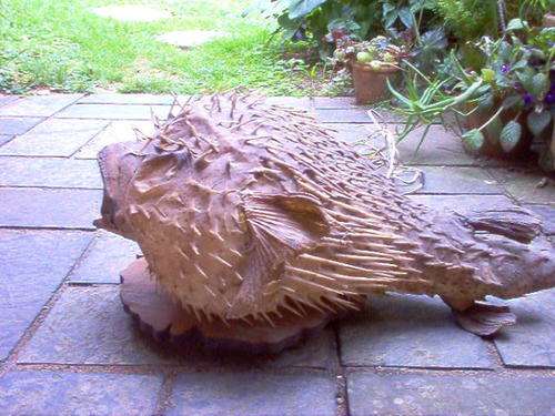BLOW FISH LAMP