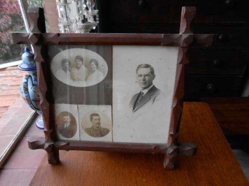 VERY OLD PICTURE FRAME .