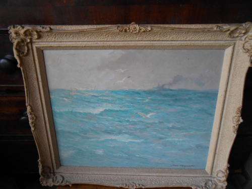 JOHN FERGUSON OIL ON BOARD.