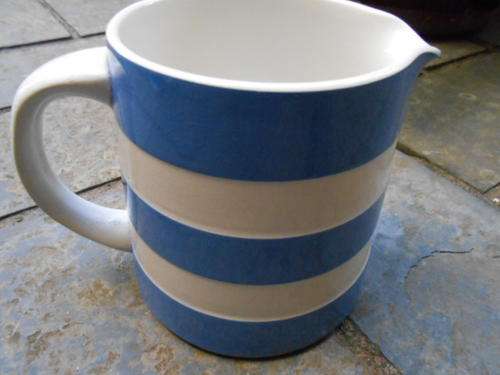 CORNISH WARE JUG IN BLUE AND WHITE