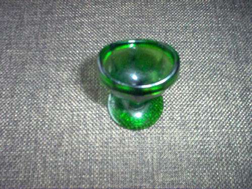 GREEN GLASS EYE WASH-----BRITISH MADE