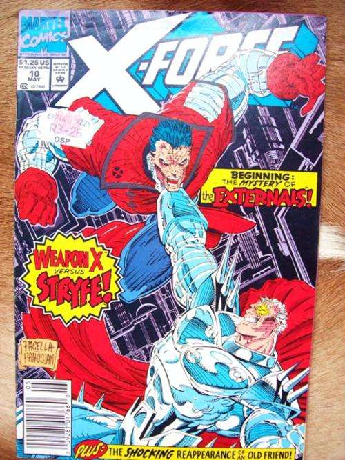 X-Force Marvel Comic Book # No 10 - May - Weapon X versus Stryfe!