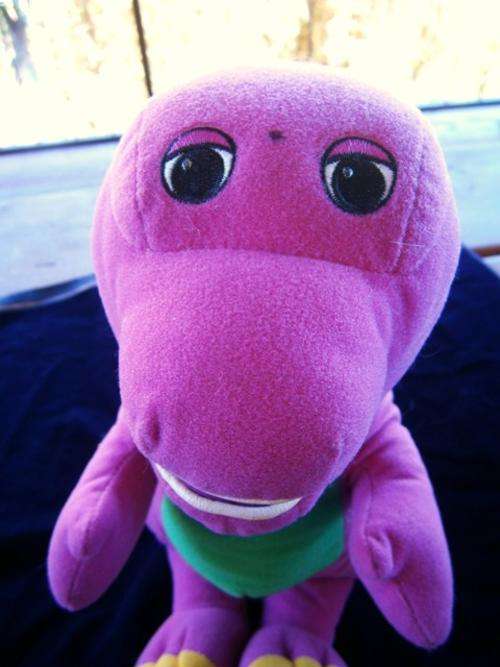 Barney - Soft Toy.  Cheap!