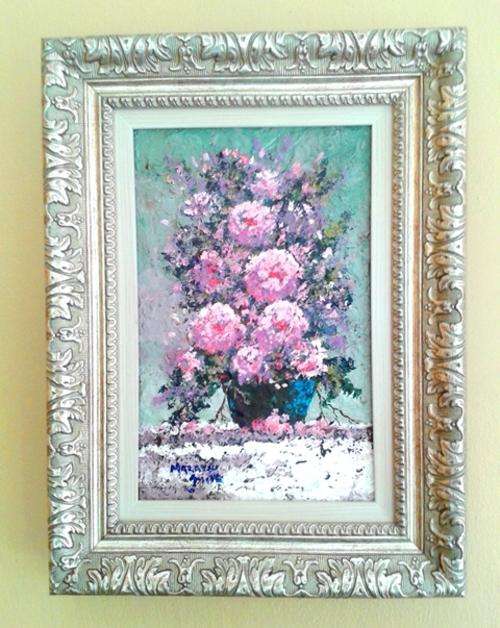 Malachi Smith oil painting. Expressionistic & Decorative!