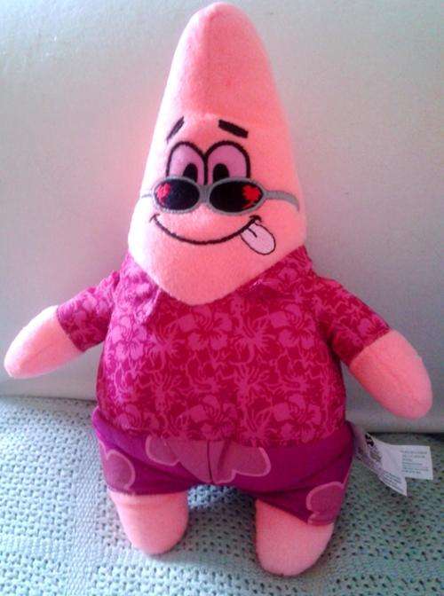 Spongebob Squarepants pink plush toy Patric Star!