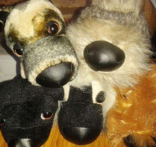 The Dog Big Head Artlist Collection.  5 Plush Toys - Accept no Copycats!