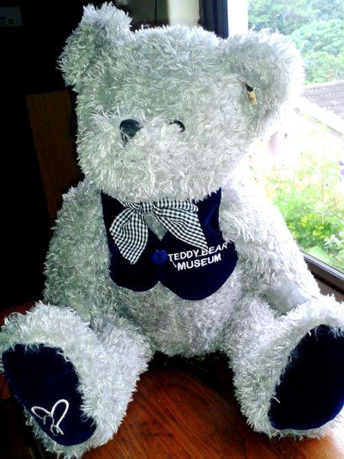 Teddy Bear Museum Grey Bear! Beautiful!