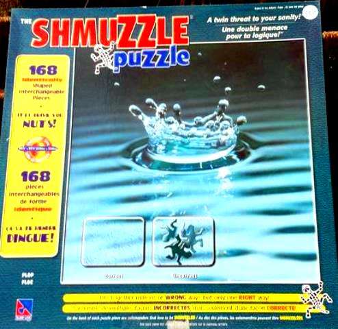 Shmuzzle puzzle.  A twin threat to your sanity!