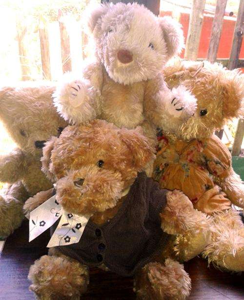 Teddy Bear Madness!!  4 Adorable Country Bears!