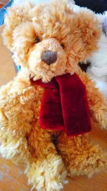 Russ Berrie Item no 62006 - Timber Teddy Bear - Gorgeous!