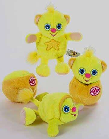 Flip-Itz Mars Yellow Soft Plush Toy.  28cm.