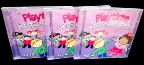 50 Playtime Songs & Rhymes. 3x CD`s.