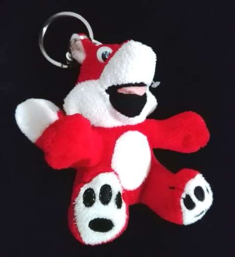 UBS Topsy Red Fox Keyholder!  Cheap!  10cm.