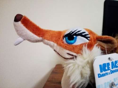 Ice Age 3 - Scratte Sabre toothed Squirrel Plush Toy.