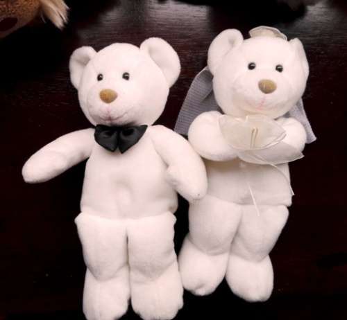 Russ Berrie Married Bears - Item no 24951. Great Price!