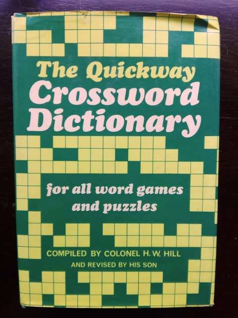 The Quickway Crossword Dictionary for all word games & puzzles.