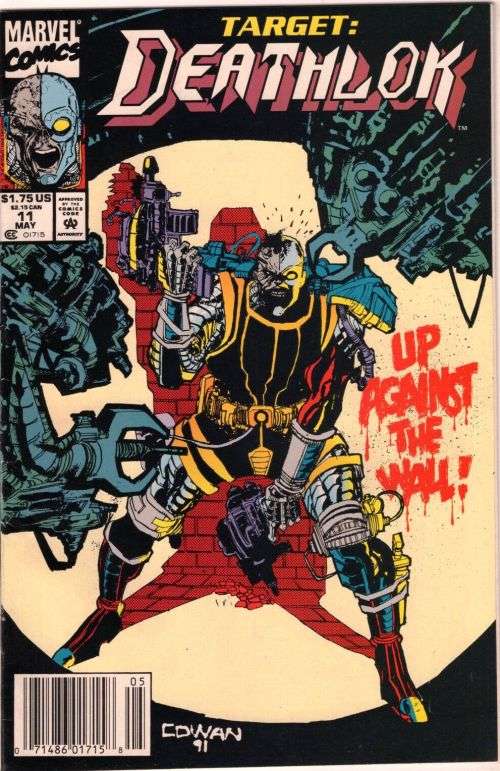 Marvel Comics.  Target:  Deathlok - Up Against the Wall!  #11  May Issue. (1991)
