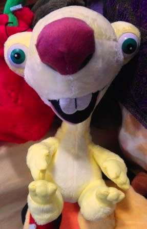 Genuine Ice Age - Sid the Sloth Plush Toy.  23cm.