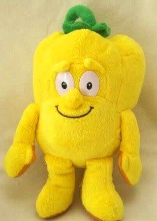 The Goodness Gang SuperFoodz.  Pippa the Pepper Beanie Plush Soft Toy.