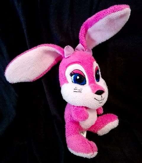 Pink Migros Easter Baby Bunny - Frey small, soft toy! 19cm.